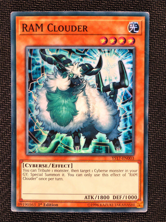 Ram Clouder - YS17- Super Rare - Yugioh Card # 1B41