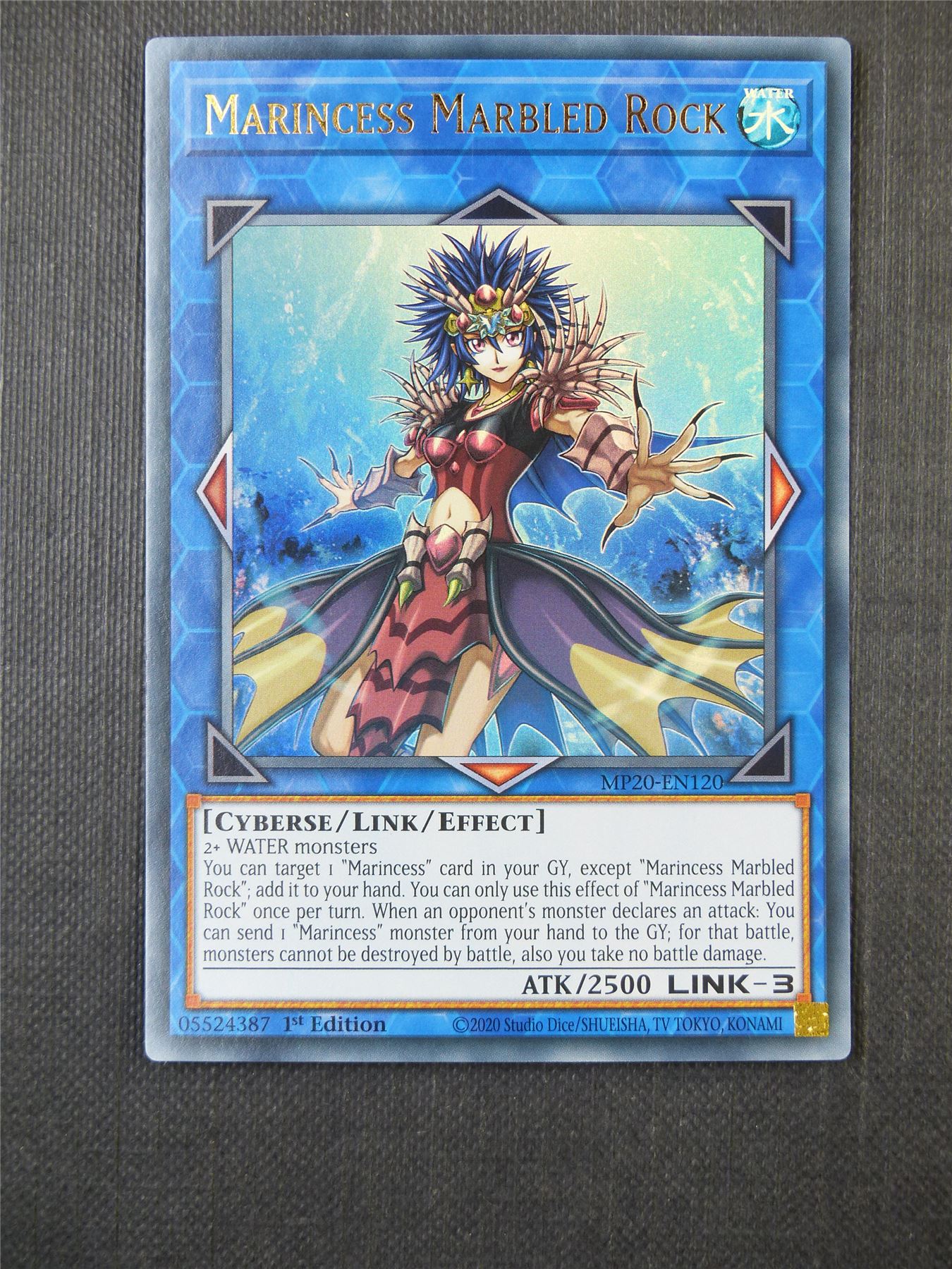 Marincess Marbled Rock - Yugioh Card #9L7 Archeron Marincess Marbled Rock - Yugioh Card #9L7 Archeron