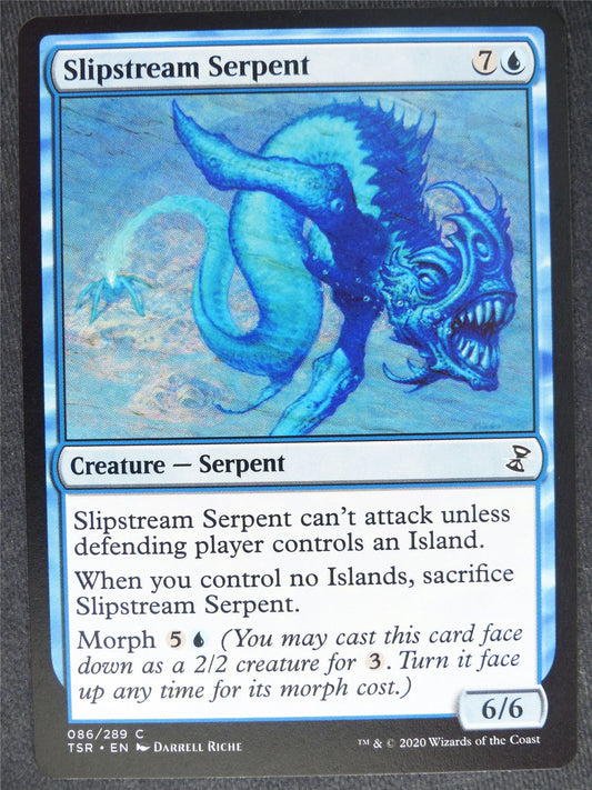 Slipstream Serpent - Remastered - Mtg Magic Cards #WP