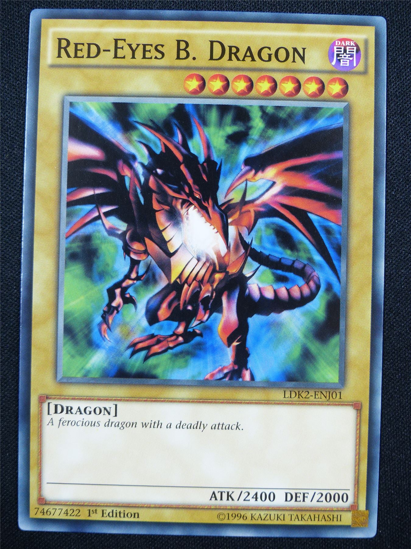 Red-Eyes B. Dragon LDK2 - 1st ed Yugioh Card #38C