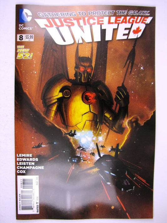 DC Comic: JUSTICE LEAGUE UNITED #8 MARCH 2015 # 20G5