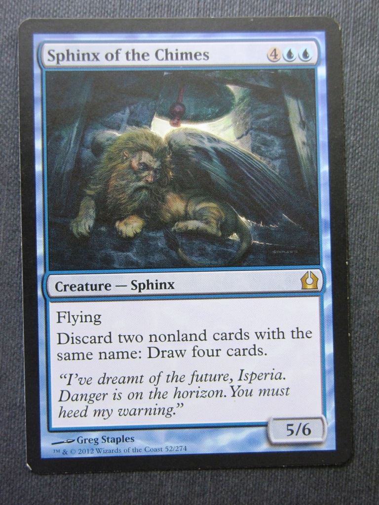 Sphinx of the Chimes - Mtg Magic Cards #6S