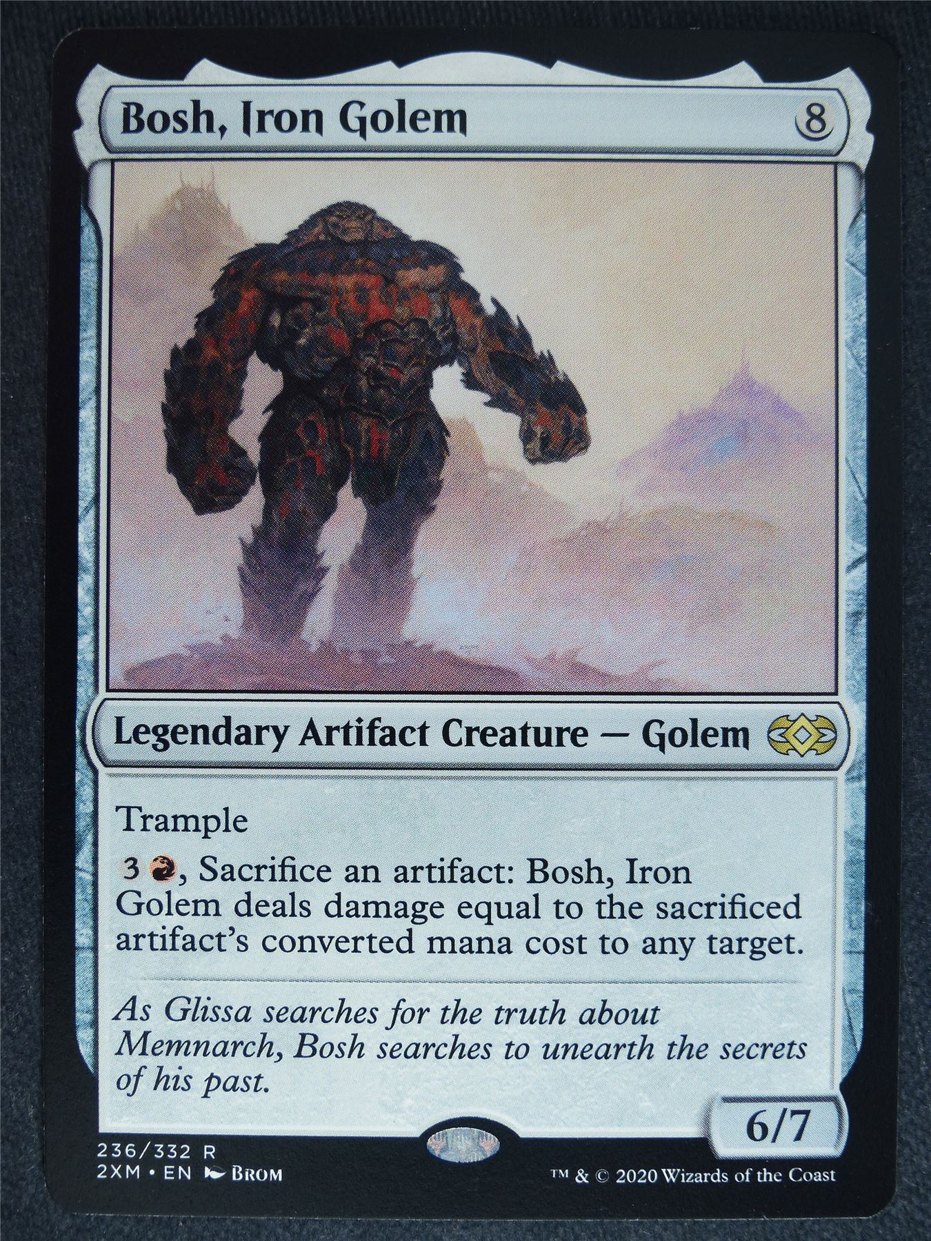 Bosh Iron Golem - Double Masters - Mtg Magic Cards #1I