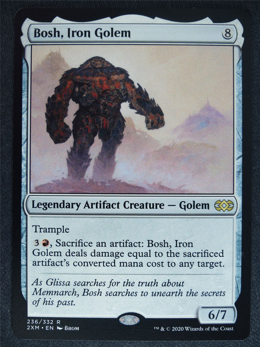 Bosh Iron Golem - Double Masters - Mtg Magic Cards #1I