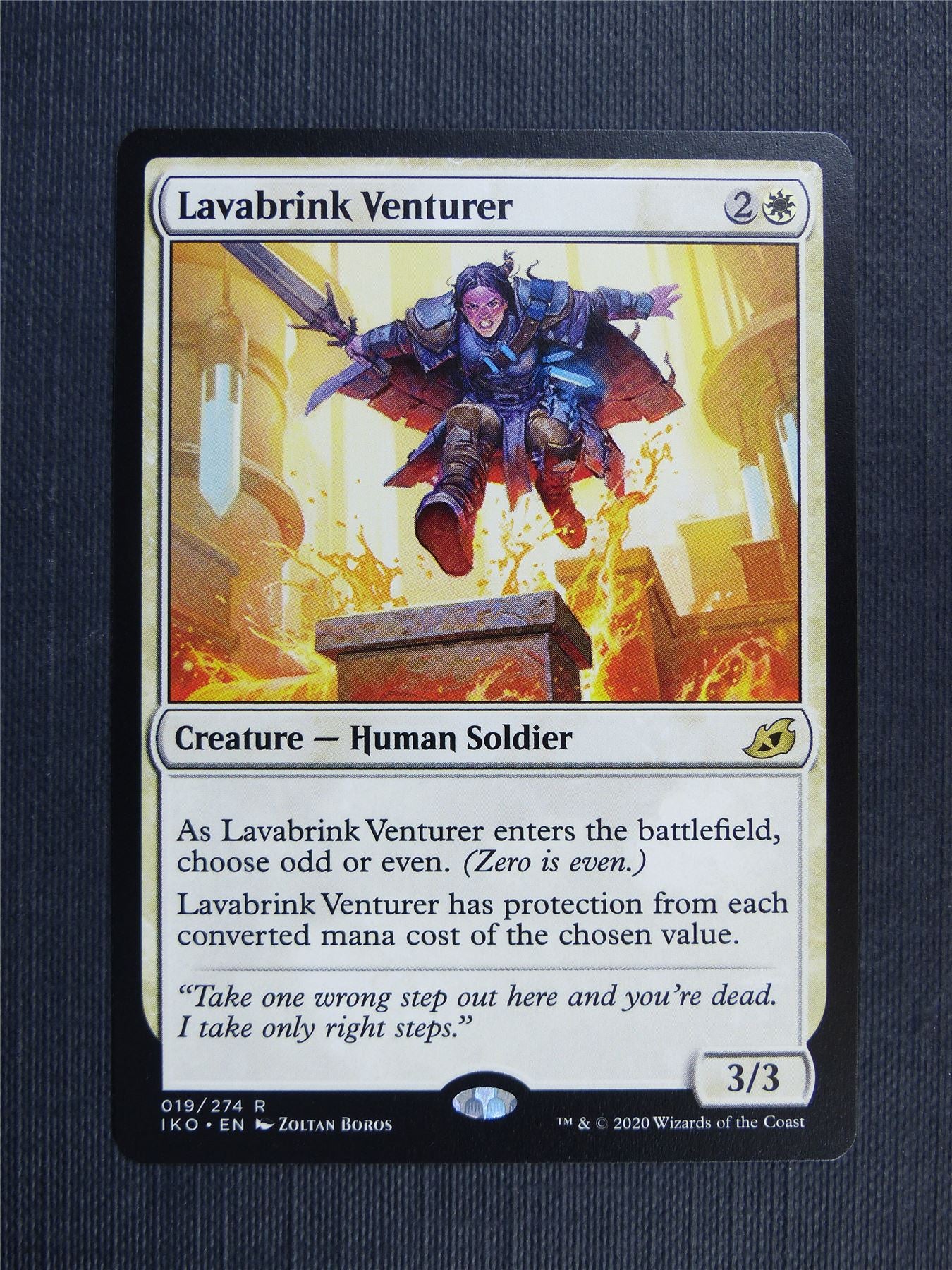 Lavabrink Venturer - IKO Mtg Card