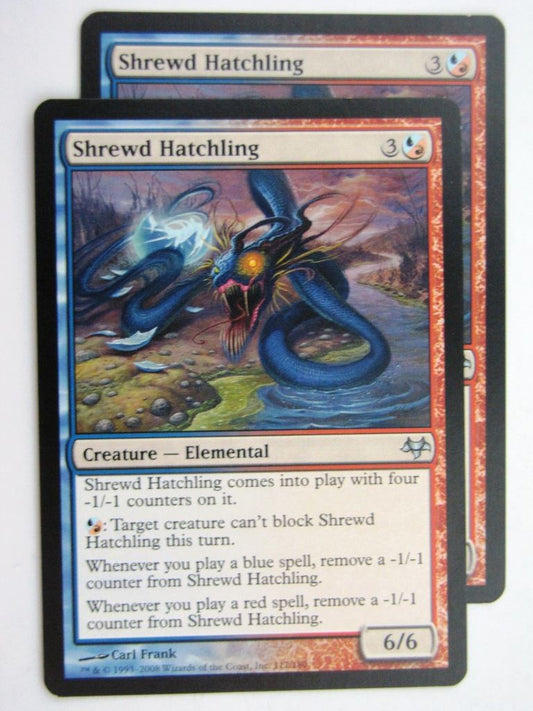 MTG Magic Cards: SHREWD HATCHLING x2 # 27D38