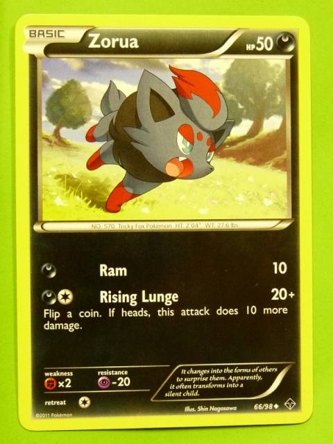 POKEMON B&W Emerging Powers - ZORUA 66/98