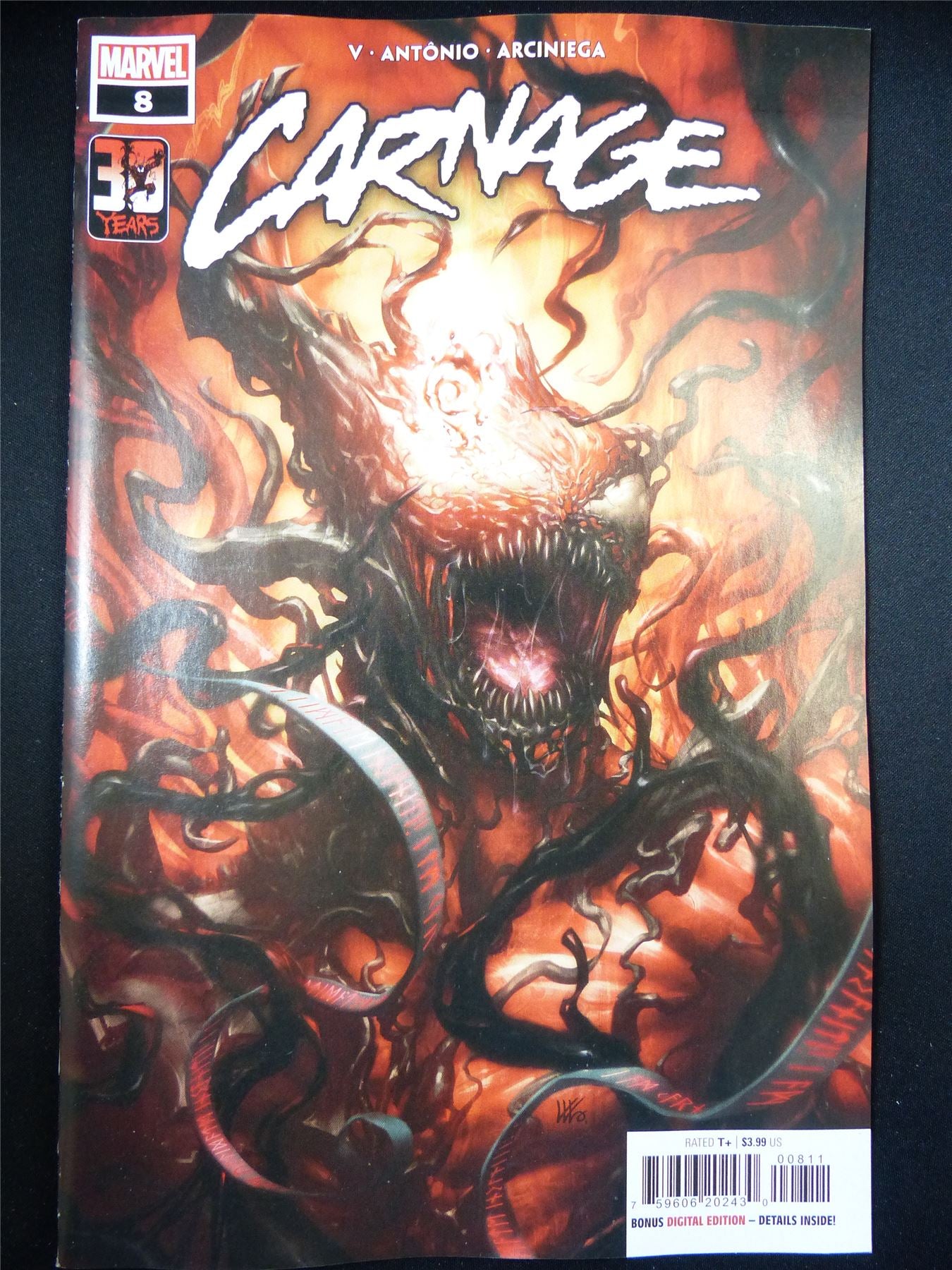 CARNAGE #8 - Feb 2023 Marvel Comic #19P