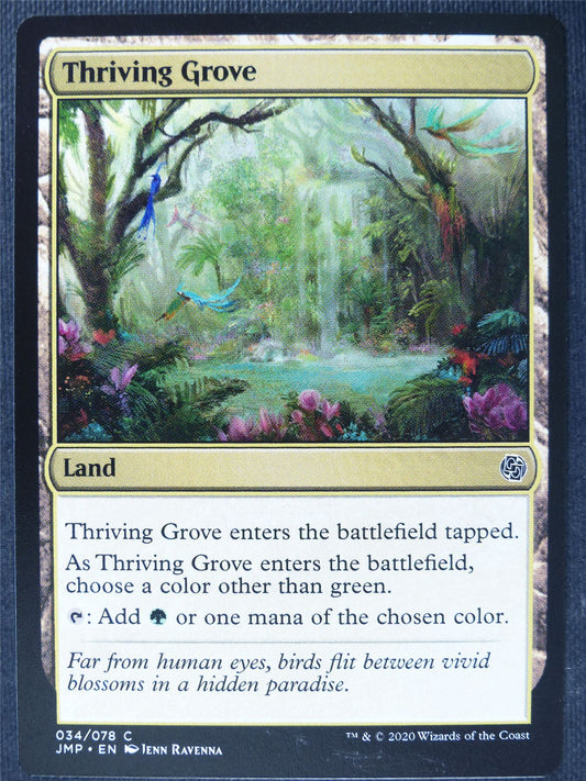 Thriving Grove - Mtg Magic Cards #XT
