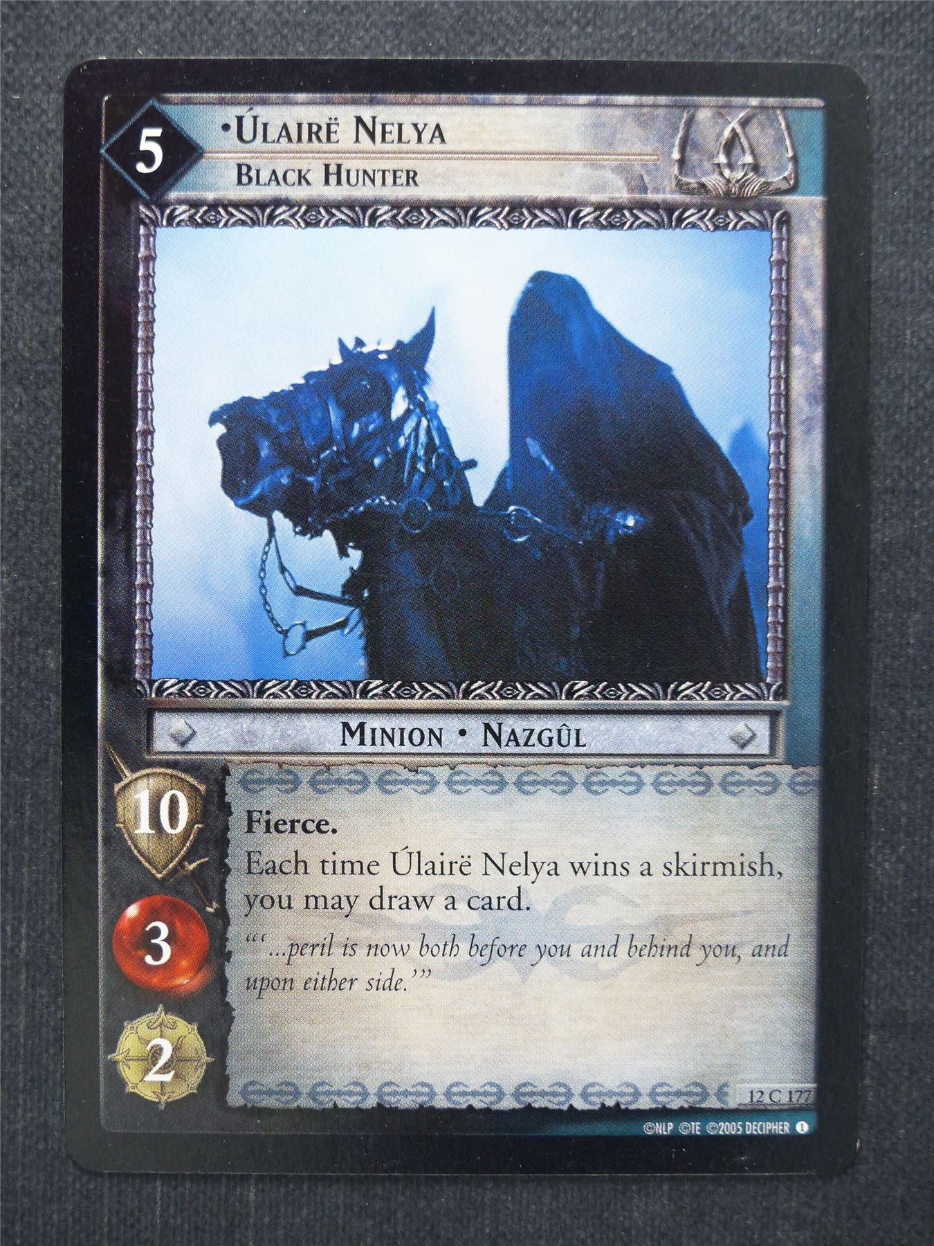 Ulaire Nelya 12 C 177 - LotR Cards #O3