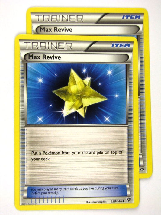 Pokemon Cards: MAX REVIVE 120/146 x2: X & Y