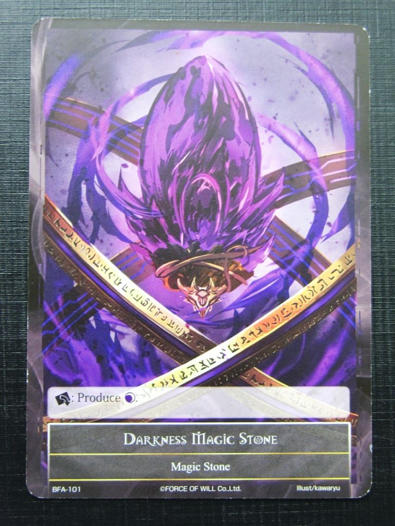 Force of Will Cards: DARKNESS MAGIC STONE # 15G82