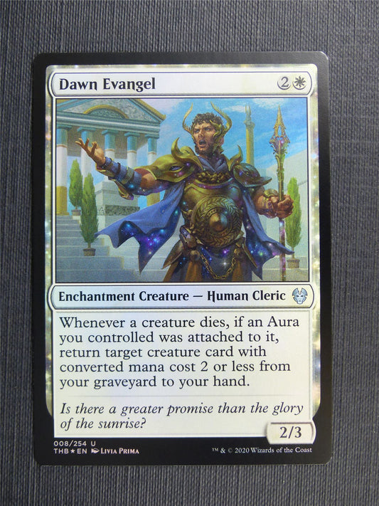 Dawn Evangel Foil - Theros Collector Ed - Mtg Magic Cards #3KS