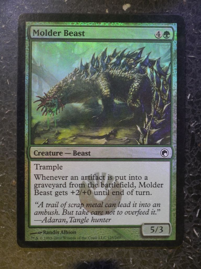 MTG Cards: MOULDER BEAST FOIL # 5A89