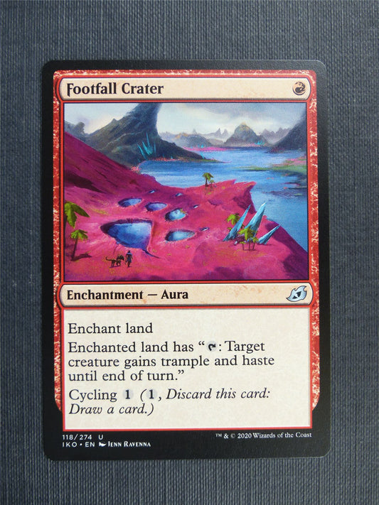 Footfall Crater - IKO Mtg Card