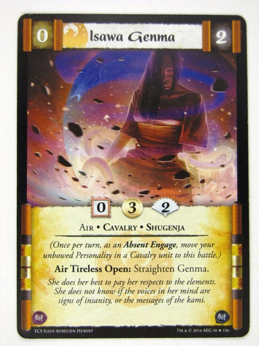 L5R Cards: The Coming Storm: ISAWA GENMA # 14F46