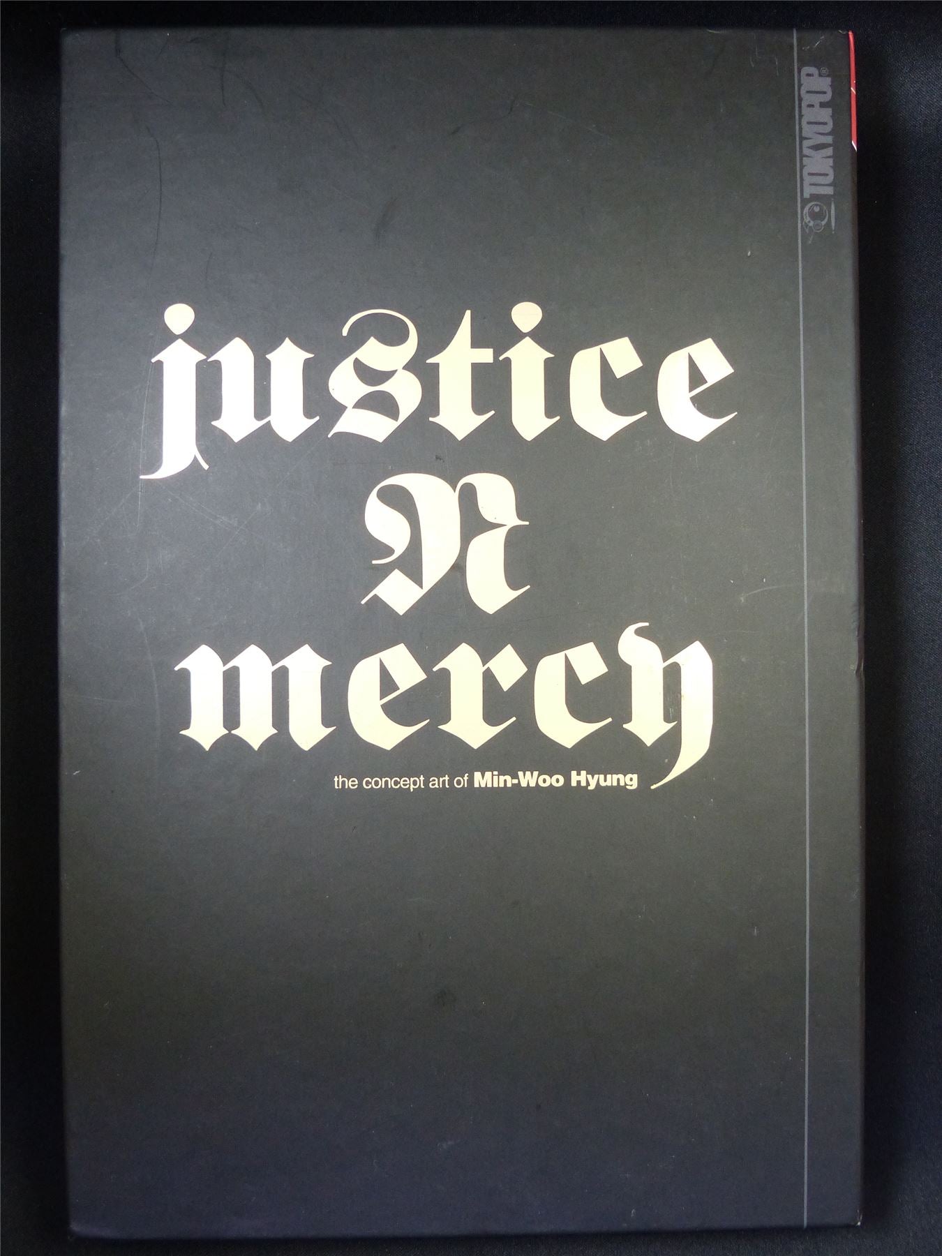 JUSTICE N Mercy: The Concept Art of Min-Woo Hyung - Tokypop Novel Book Hardback #12Z