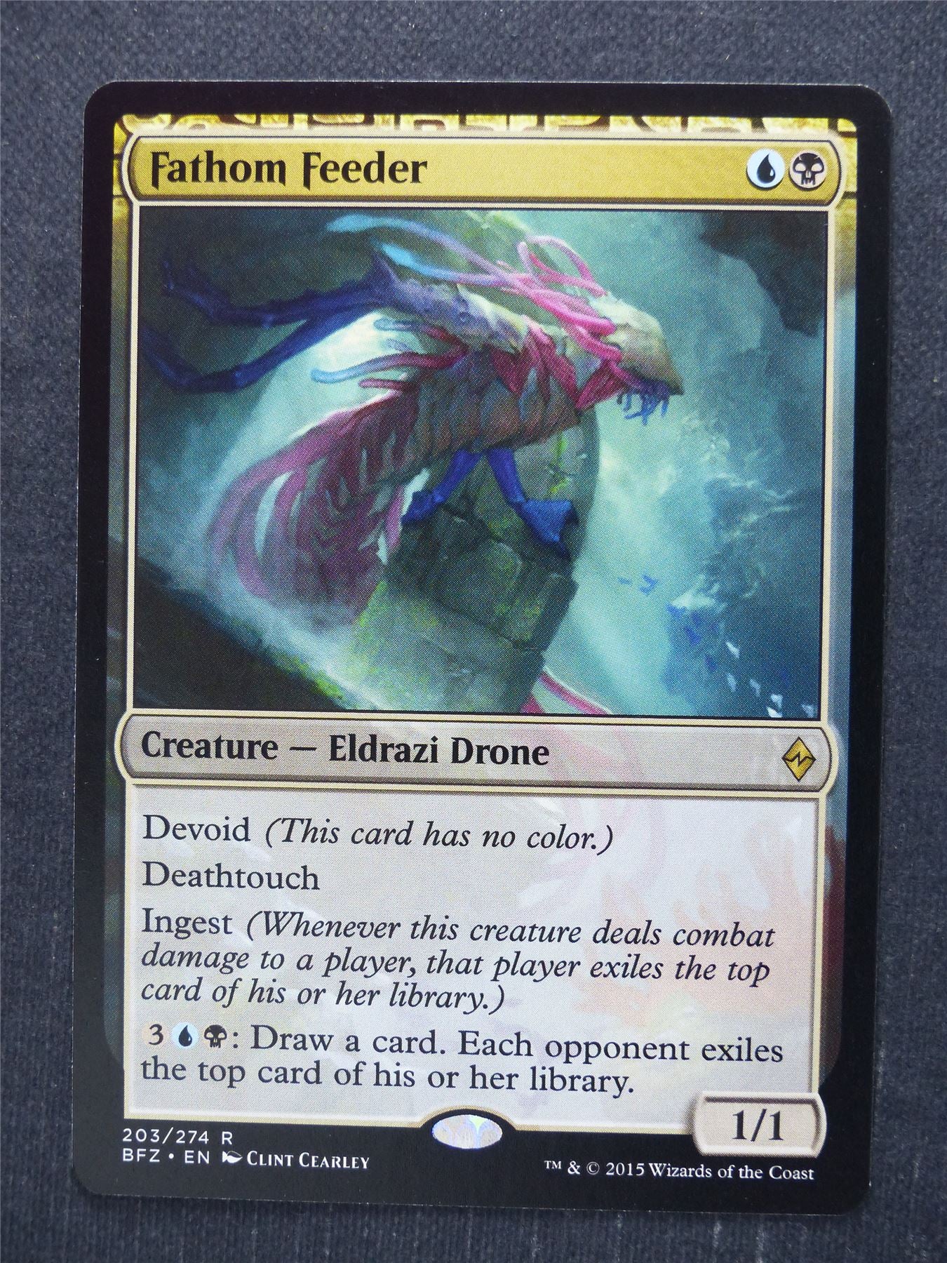 Fathom Feeder - Mtg Magic Cards #PB