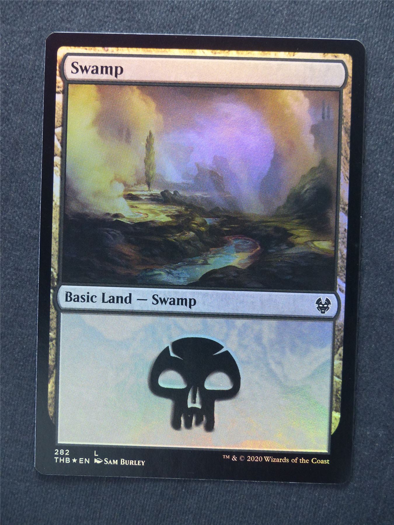 Swamp 282 Foil - Mtg Magic Cards #YF