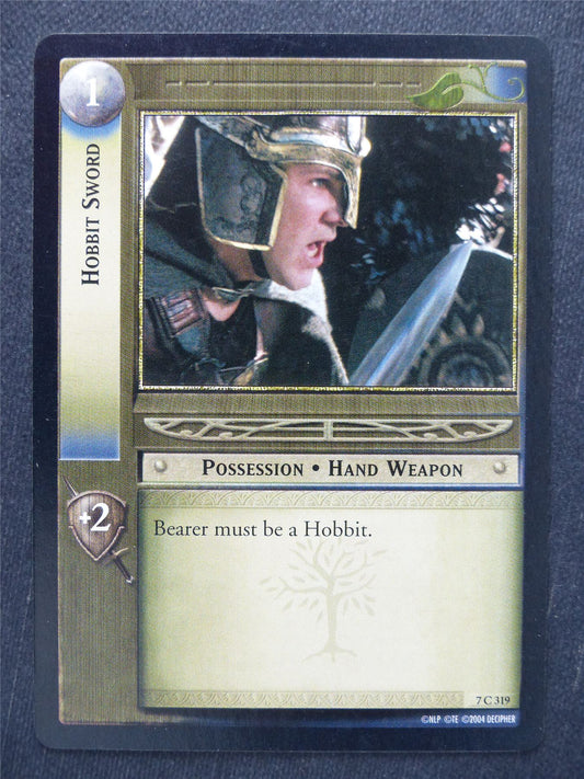 Hobbit Sword 7 C 319 - LotR Cards #VZ