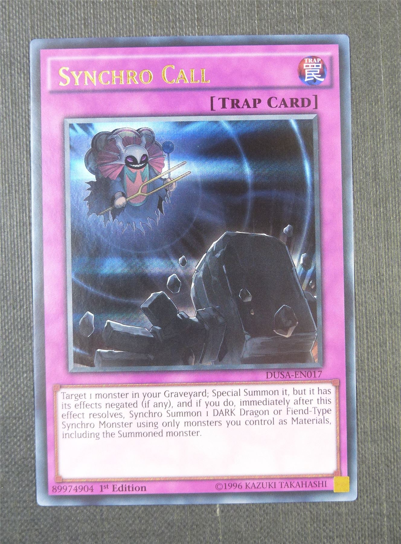 Synchro Call DUSA 1st Ed - Ultra Rare - Yugioh Card #7GR