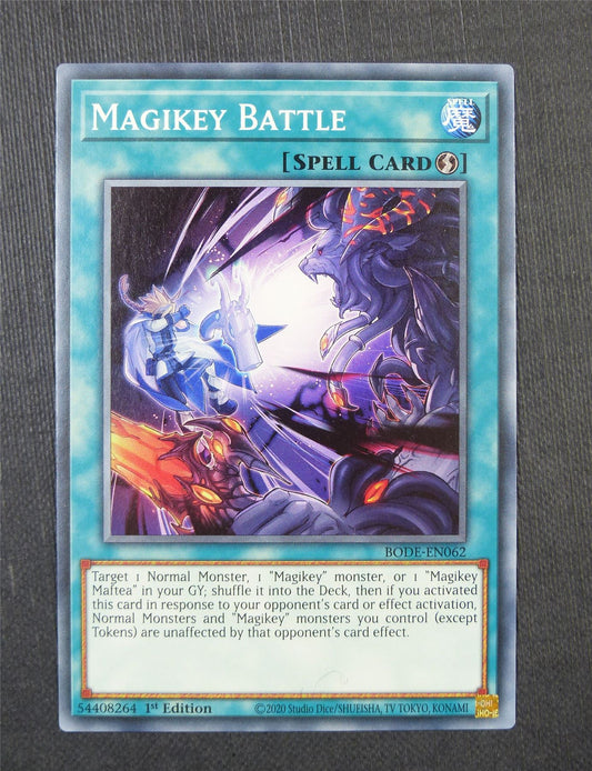 Magikey Battle BODE 1st Ed - Yugioh Card #5GG