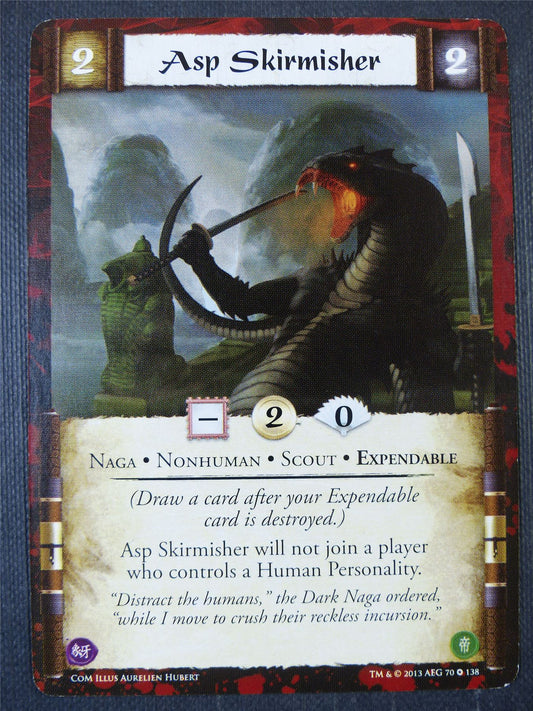 Asp Skirmisher - L5R Card #2AE