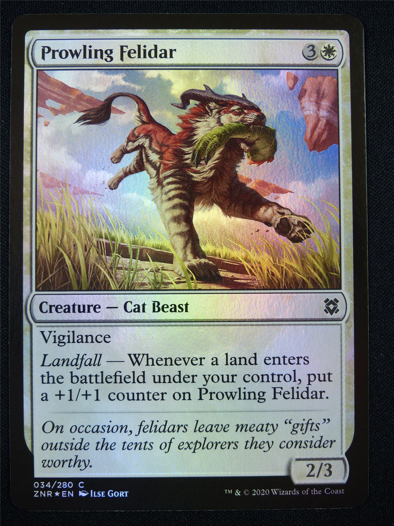 Prowling Felidar Foil - Mtg Card #1L8