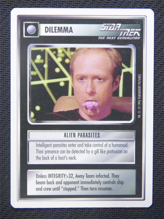 Dilemma Alien Parasites - Star Trek CCG Next Gen #4Y1