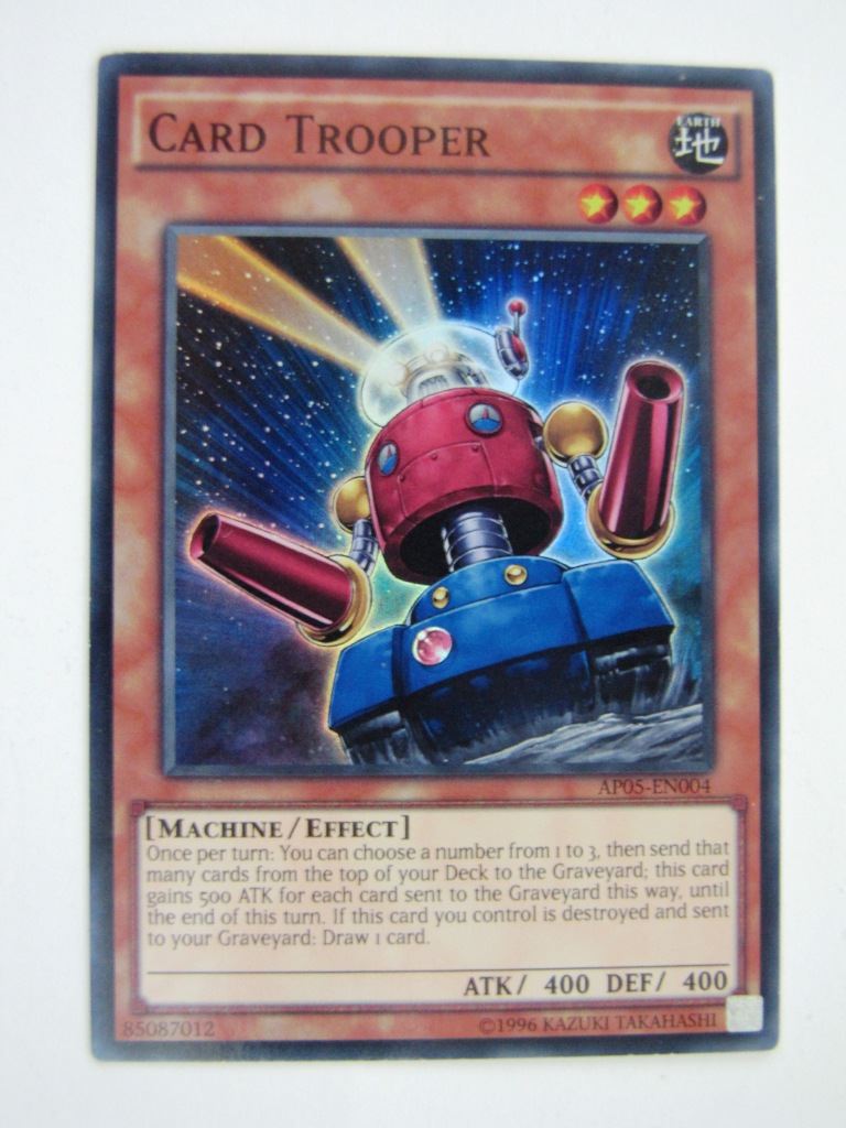 Yugioh Cards: CARD TROOPER AP05 SUPER RARE # 7G10