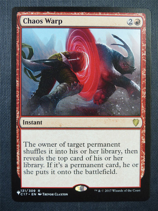 Chaos Warp - The List - Mtg Card #6H2