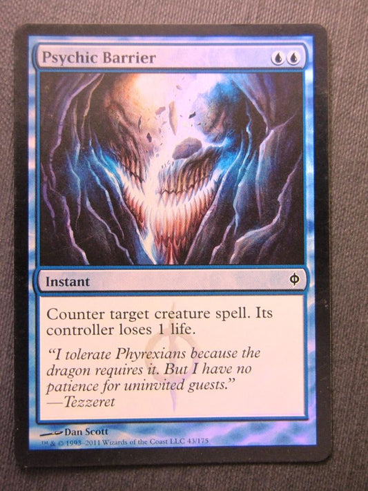 Psychic Barrier Foil - Mtg Magic Cards #7U