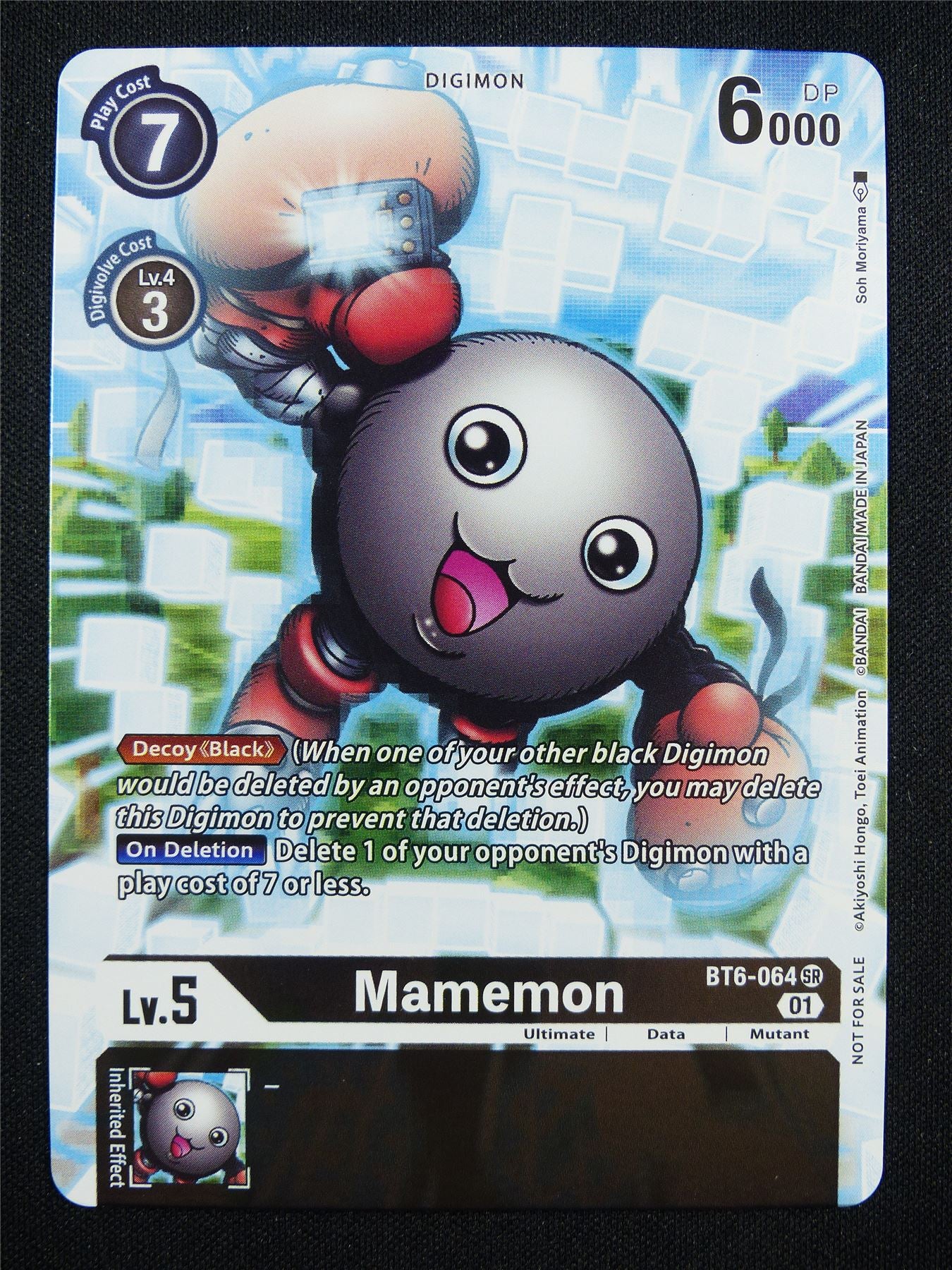 Mamemon BT6-064 SR alt art - Digimon Card #8N