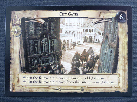 City Gates 7 U 334 - LotR Cards #2YB