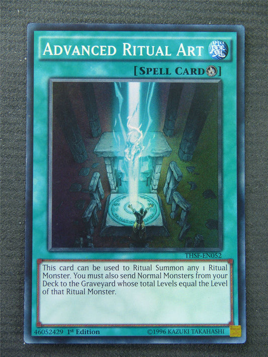 Advanced Ritual Art THSF Super Rare - 1st Edition - Yugioh Card #1Q8