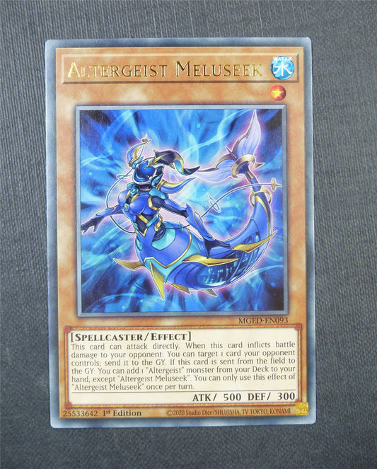 Altergeist Meluseek MGED Rare 1st Ed - Yugioh Card #5DR