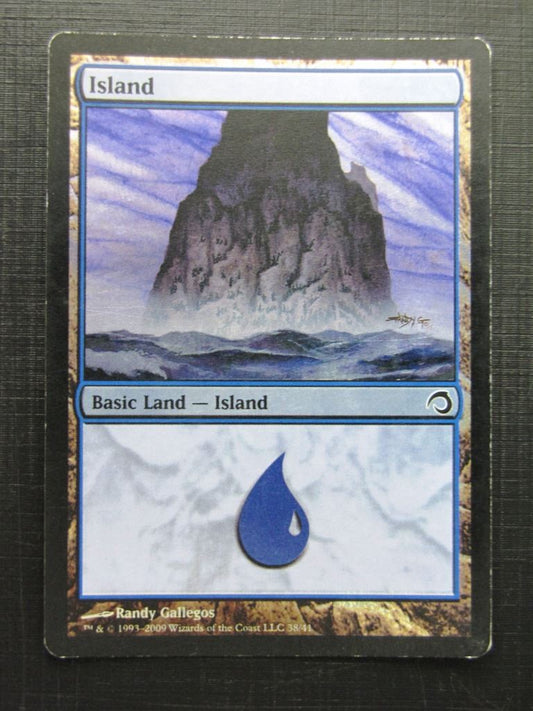 MTG Magic Cards: premium FOIL ISLAND Played # 26D48