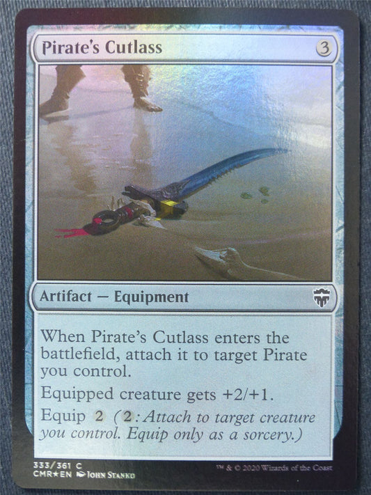 Pirate's Cutlass Foil - Mtg Magic Cards #E1
