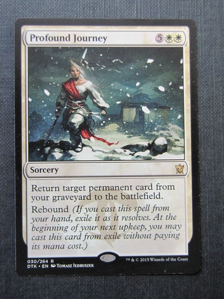 Profound Journey - Mtg Magic Cards #9D