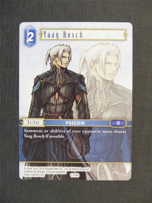 Yaag Rosch 1-174R - Final Fantasy Cards #5UG