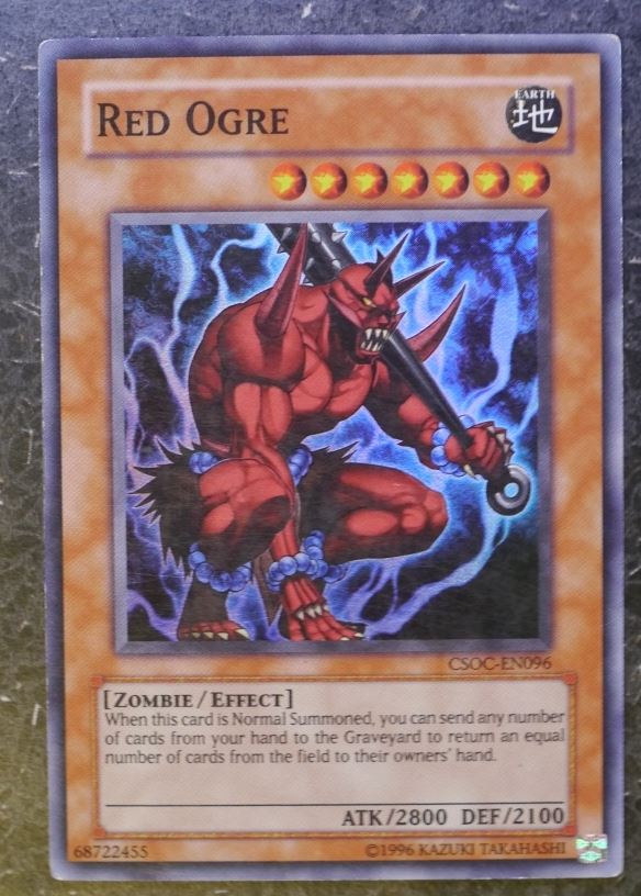 Yugioh Cards: RED OGRE CSOC SUPER  RARE # 2I69