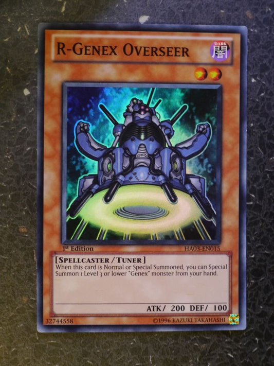 Yugioh Cards: R-GENEX OVERSEER HA03 SUPER RARE # 3C32