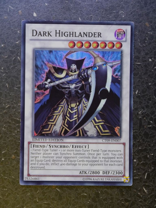 Yugioh Cards: DARK HIGHLANDER CT09 SUPER  RARE # I52