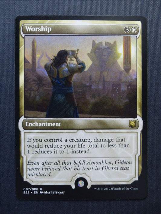 Worship - Mtg Magic Cards #FA