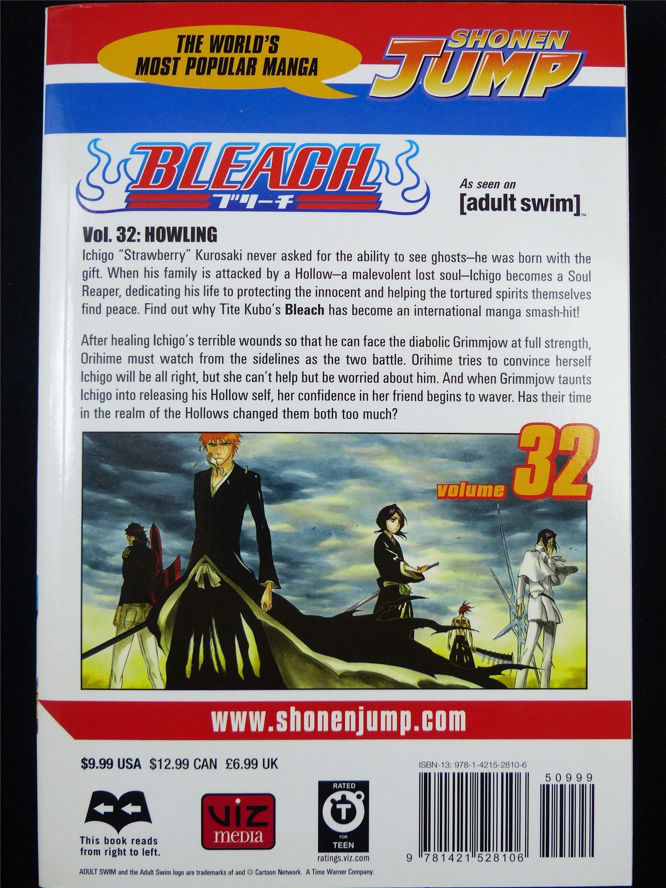 BLEACH Volume 32 - Shonen Jump Viz Manga #3J6