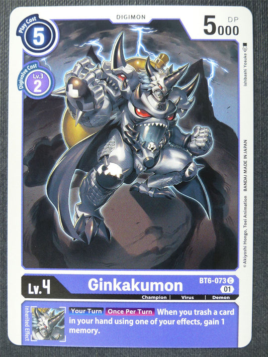 Ginkakumon BT6-073 C - Digimon Card #27J