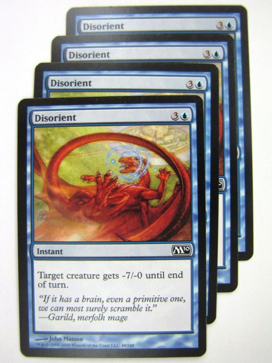 MTG Magic Cards: DISORIENT x4 # 8F56
