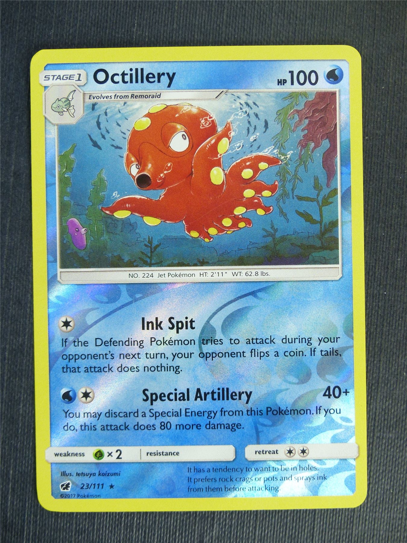 Octillery 23/111 Reverse Holo - Pokemon Cards #2E0