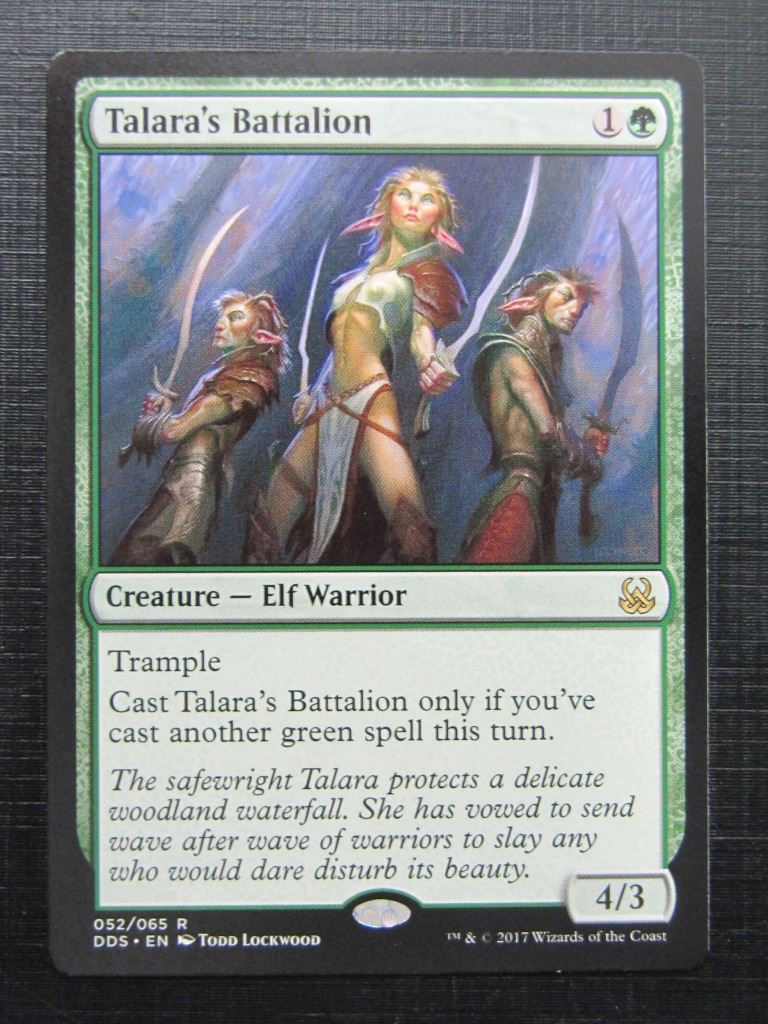 MTG Magic Cards: TALARA'S BATTALION duel deck # 29H22