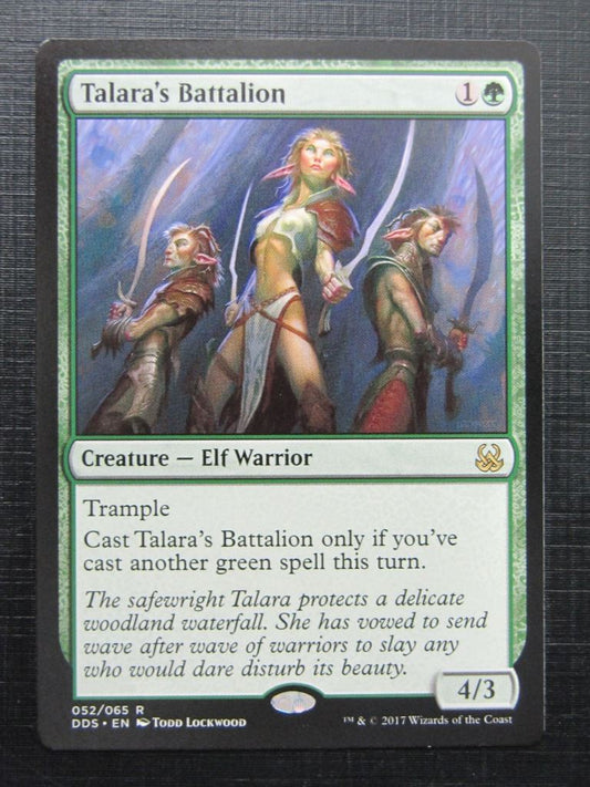 MTG Magic Cards: TALARA'S BATTALION duel deck # 29H22